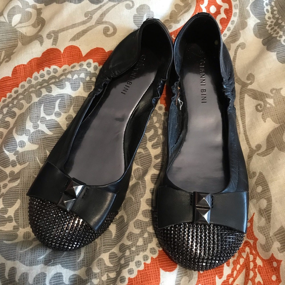 Gianni bini black flats